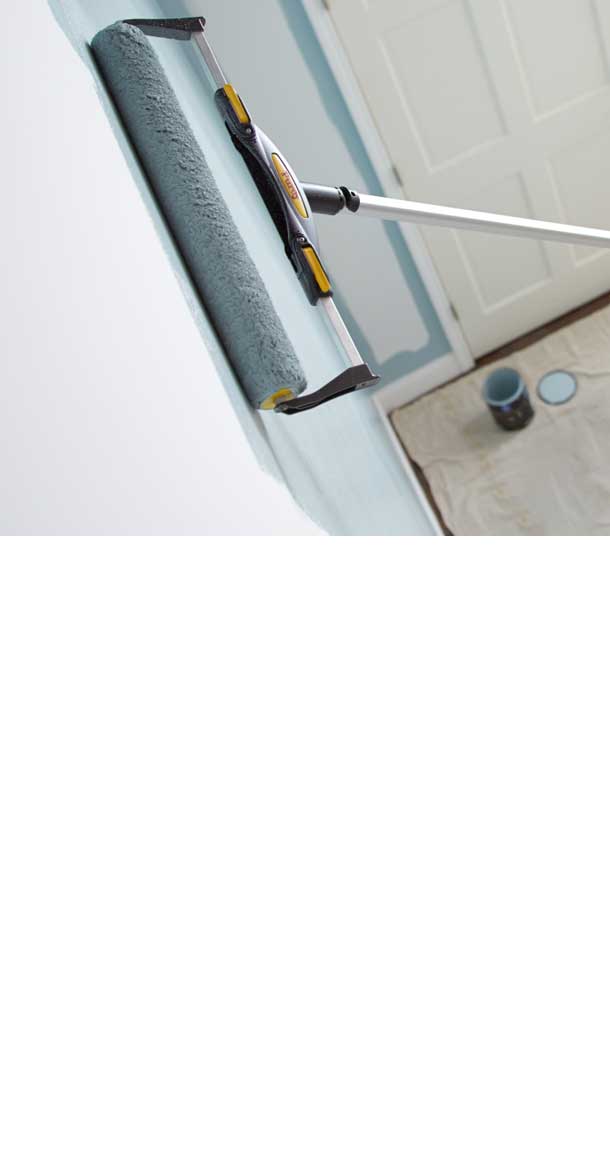 45cm Paint Roller With Roller Frame, Adjustable Frame For