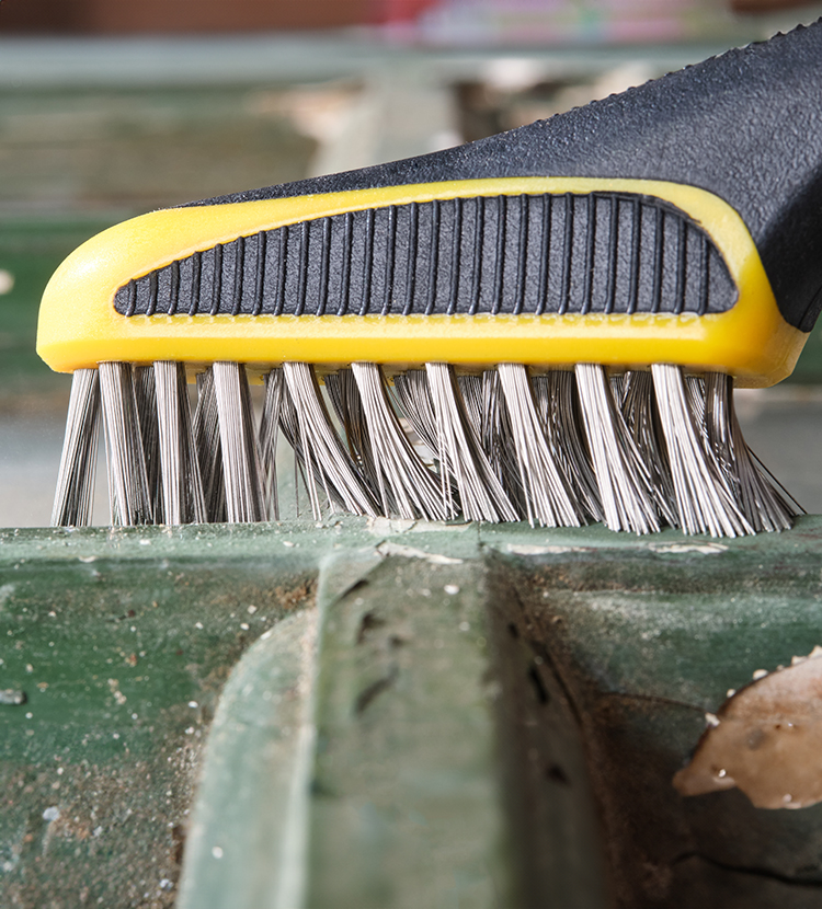 Mini Wire Brush.