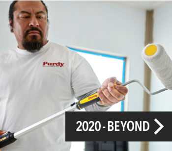 2020-Beyond person with Purdy pole and roller