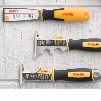 Assortment of Purdy tools