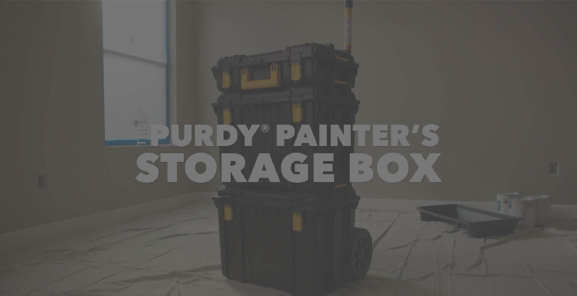 Painters storage box